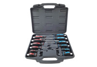 Juego de destornilladores PZ y planos de 12 piezas