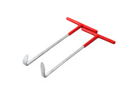 Ganchos para gomas de escape