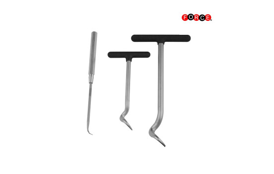 Juego de extractores de sellos de aceite, 3 piezas