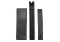 Juego de 3 piezas para desmontar molduras e interiores.