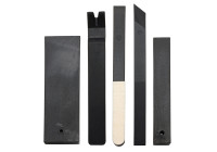 Juego para quitar molduras y tapizados, 5 piezas.