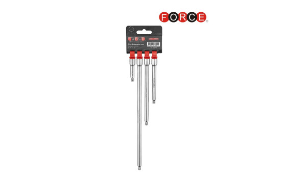 Juego de extensión de 4 piezas de 1/4"