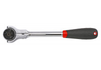 Trinquete de 3/8", flexible, 72 dientes