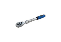 Trinquete extensible de 1/2" CV de 310 mm de largo a 435 mm de largo