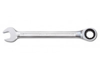Llave combinada de trinquete, recta, 12 lados, 19 mm