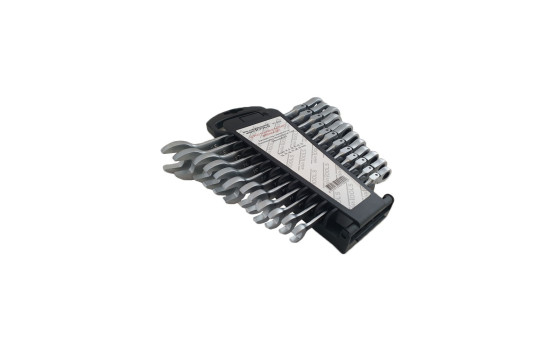 Llave de anillo/trinquete flexible, 12 piezas, Imagen 2