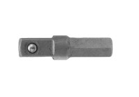 Adaptador de fuerza 1/4"(H) x 1/4"(M)