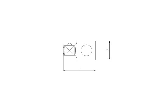 Adaptador sónico para varilla de extensión de 1/2" (hembra) x 3/8" (macho) 71632 Sonic, Imagen 2
