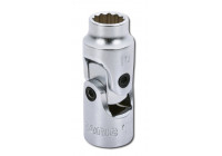 Toma de cardán de 1/4", 12 lados, 7 mm
