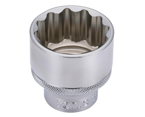 Dado de 1/2", 12 puntas, 32 mm