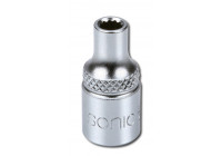 Dado de 1/4", 12 puntas, 10 mm