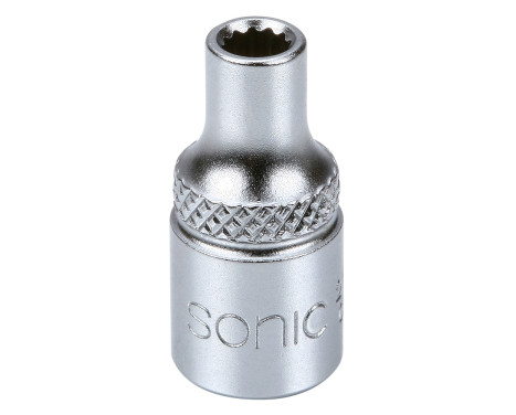 Dado de 1/4", 12 puntas, 4 mm