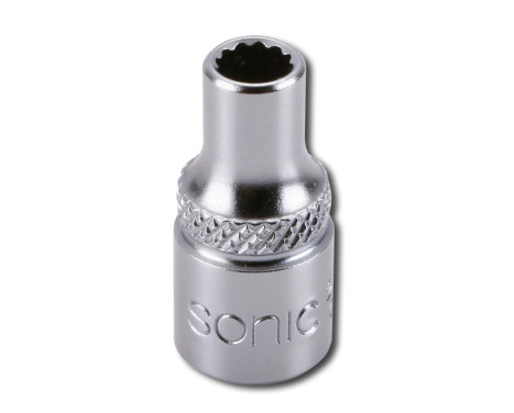 Dado de 1/4", 12 puntas de 1/4" (SAE)