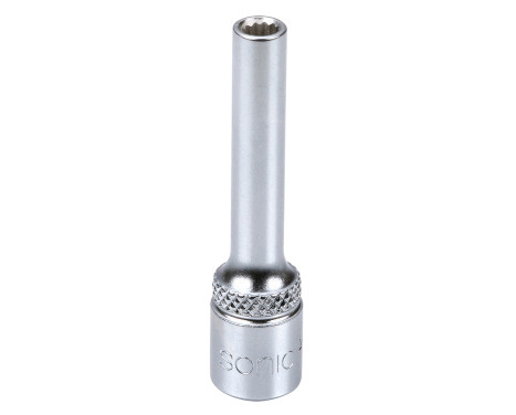 Dado de 1/4", 12 puntas de largo 4 mm
