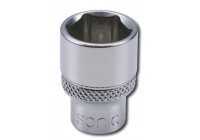 Dado de 1/4", 6 lados, 12 mm