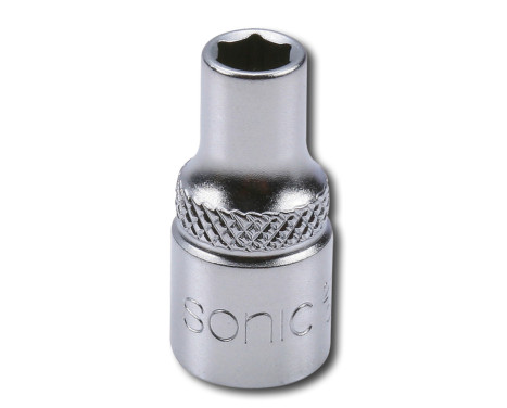 Dado de 1/4", 6 lados, 8 mm