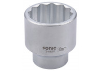 Dado de 3/4", 12 lados, 50 mm