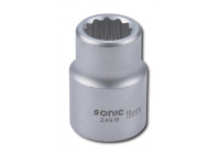 Dado de 3/4", 12 puntas, 25 mm