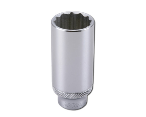 Dado de 3/8", 12 puntas de largo 11/16" (SAE)