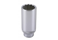 Dado de 3/8", 12 puntas de largo 13/16" (SAE)