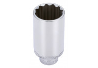 Dado de 3/8", 12 puntas, largo 24 mm