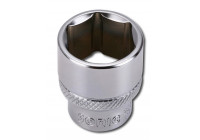 Dado de 3/8", 6 lados, 17 mm