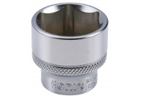 Dado de 3/8", 6 lados, 24 mm