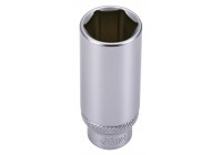 Dado de 3/8", 6 lados, largo 19 mm