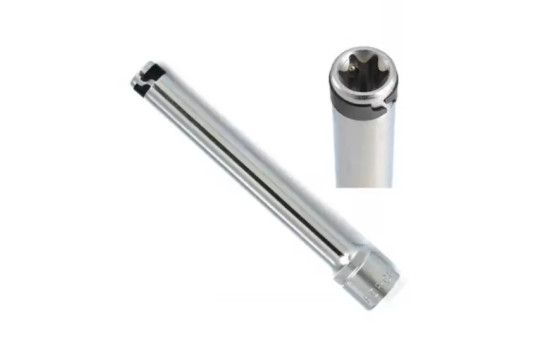Dado de fuerza largo de 1/2", Torx E10 150 mmL