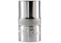 Dado Rooks de 1/2", 6 lados, 15 mm