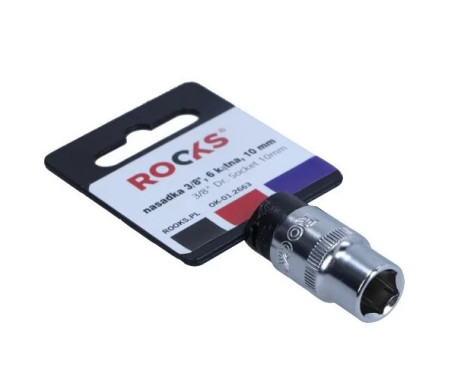 Dado Rooks de 3/8", 6 lados, 10 mm
