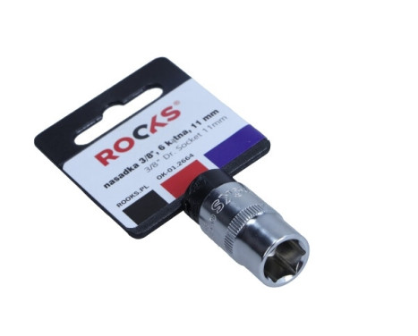 Dado Rooks de 3/8", 6 lados, 11 mm