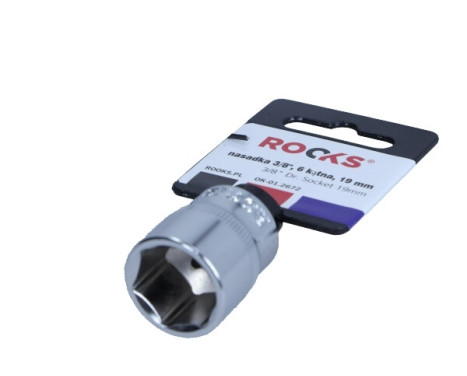 Dado Rooks de 3/8", 6 lados, 19 mm