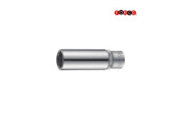 Dado magnético para bujías Force de 3/8" de pared delgada de 20,6 mm