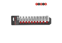 Juego de 10 dados de estrella de 1/2" DR.