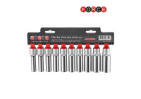 Juego de 10 vasos profundos de flanco de 1/2" DR. y 6 puntos