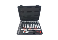 Juego de 30 dados de flanco de 3/8" DR. y 6 puntos