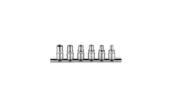 Juego de 6 vasos Torx de 1/4"