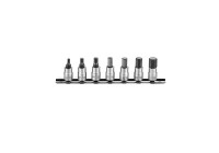 Juego de llaves de vaso Allen de 1/4" (7 piezas)