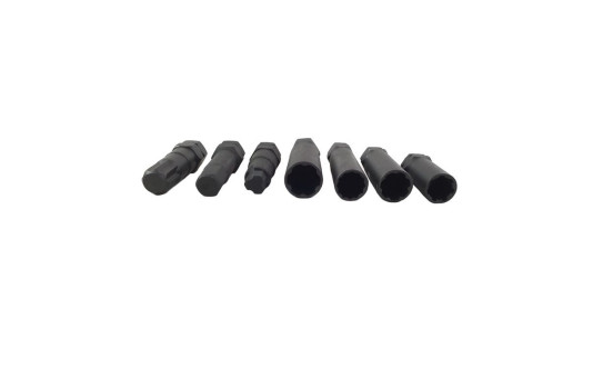 Juego de llaves de vaso para pernos de cerradura, 16 piezas, Imagen 3