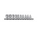 Juego de llaves de vaso Torx de 1/4" (10 piezas), Miniatura 2