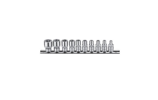 Juego de llaves de vaso Torx de 1/4" (10 piezas), Imagen 2