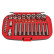 Juego de llaves de vaso Torx Rooks de 1/2, 3/8 y 1/4, 36 piezas