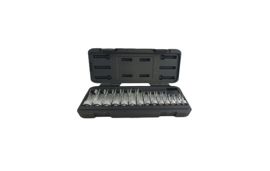 WT-8652 Juego de llaves para tapas de sensores para líneas de inyectores, 14 piezas