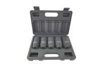 Juego de vasos de impacto de 1/2" largos de 12 lados / 5 piezas