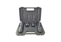 Juego de vasos de impacto de 1/2" largos de 12 lados / 6 piezas