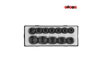 Juego de vasos de impacto de 3/4" (12 piezas)