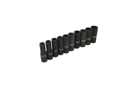 Juego de vasos de impacto extrafinos y largos de 1/2'', 10 piezas, Imagen 3