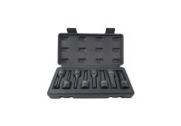 Juego de vasos de impacto Torx de 1/2'', 8 piezas