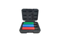 Juego de enchufes de corriente extra largos